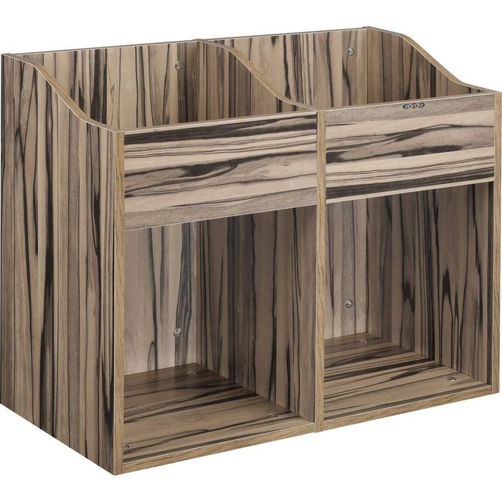 Zomo VS-Box 200/2 Zebrano platenkast, Audio, Tv en Foto, Platenspelers, Verzenden