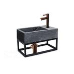 Sani Royal Fontein Frame Mat Zwart Natuursteen, Tuin en Terras, Waterpartijen en Fonteinen, Nieuw