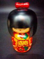 Beeldje, prachtige vintage creatieve kokeshi , ontvangen, Antiek en Kunst, Curiosa en Brocante