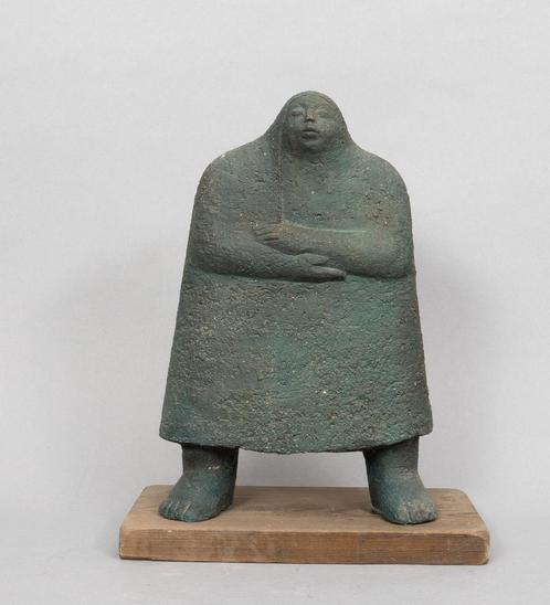 Godelieve de Groot, keramisch beeld van staande figuur, Antiek en Kunst, Kunst | Beelden en Houtsnijwerken
