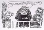 Pentekening Amerika - Moord in Syrië (lijst optie), Verzenden