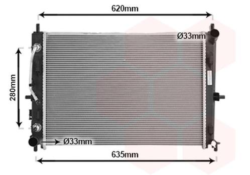 RADIATOR VOOR MAZDA MX-5 NC 2005-2015 P51P15200, Auto-onderdelen, Airco en Verwarming, Nieuw, Ophalen of Verzenden
