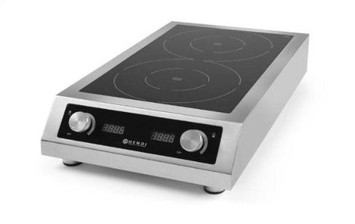 Inductie kookplaat 7000 - 2x 3500W, Zakelijke goederen, Horeca | Keukenapparatuur, Nieuw in verpakking, Verzenden