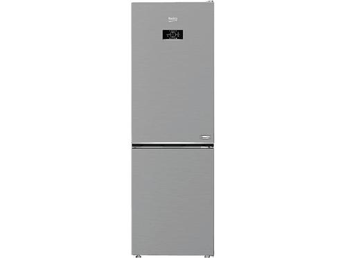 Beko -   Koel-vriescombinatie Inox, Witgoed en Apparatuur, Koelkasten en IJskasten, 200 liter of meer, Nieuw, Met aparte vriezer