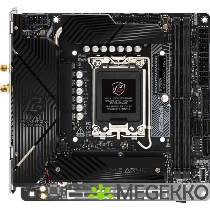 Asrock B760I LIGHTNING WIFI, Computers en Software, Moederborden, Nieuw, Verzenden