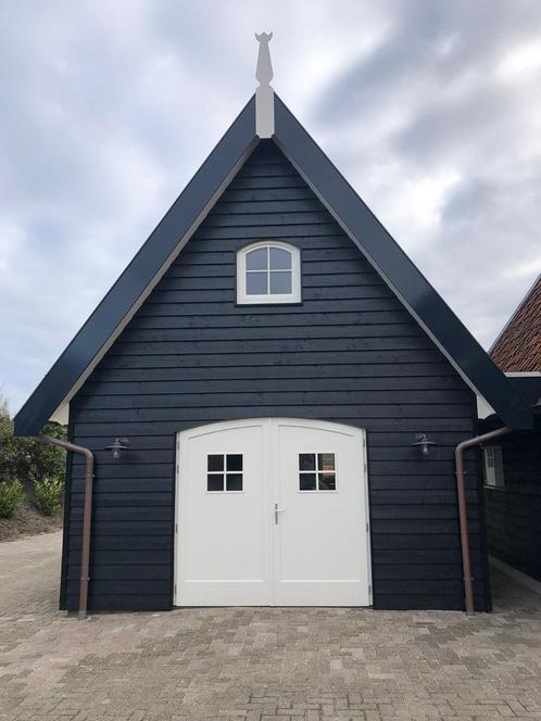 Zéér Luxe hardhouten garagedeuren en kozijnen op voorraad, Doe-het-zelf en Verbouw, Deuren en Horren, Garagedeur, Nieuw