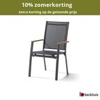 2 stuks Sieger Cadiz Stapelstoel Aluminium/Textilene, Huis en Inrichting, Stoelen, Ophalen of Verzenden, Nieuw, Overige materialen