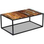 vidaXL Salontafel 100x60x40 cm massief gerecycled hout, Verzenden, Nieuw, Minder dan 50 cm, Overige houtsoorten