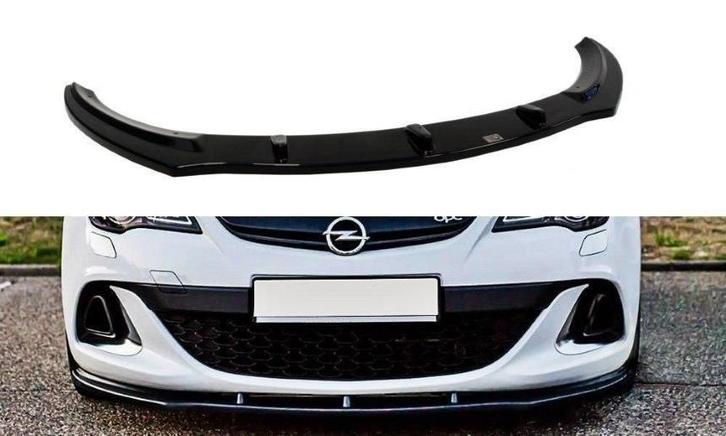 Voorspoiler Opel Astra J OPC/VXR Maxton Design glans zwart, Auto-onderdelen, Carrosserie en Plaatwerk, Ophalen of Verzenden