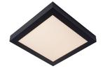 Lucide BRICE-LED - Badkamerlamp zwart 30cm vierkant dimbaar, Huis en Inrichting, Lampen | Plafondlampen, Verzenden, Nieuw, Trendy verlichting