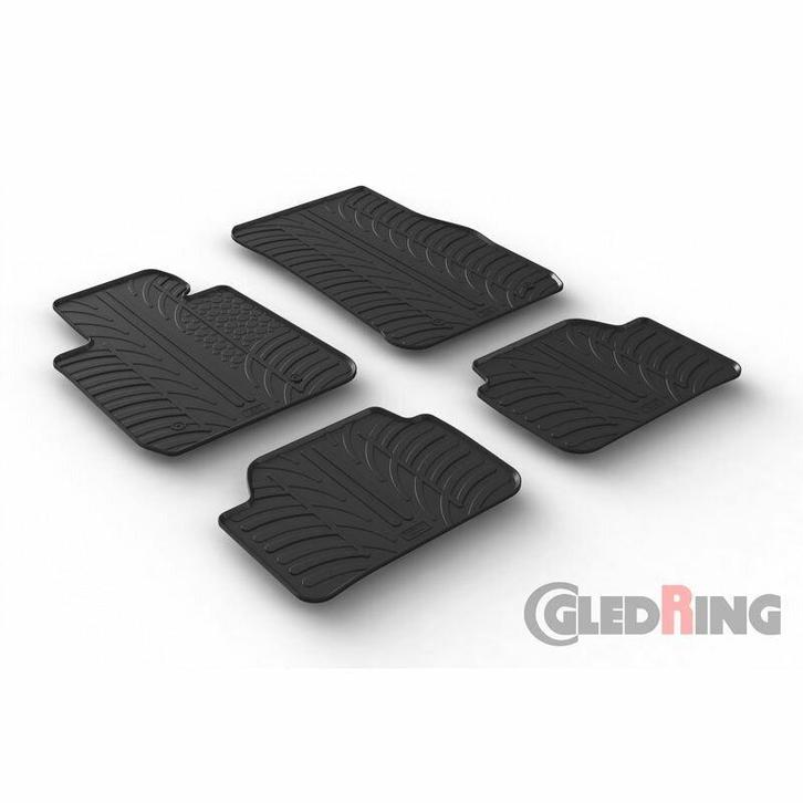 Rubber matten BMW F20 F21 2011-2019 vierdelig B7057, Auto diversen, Automatten, Nieuw