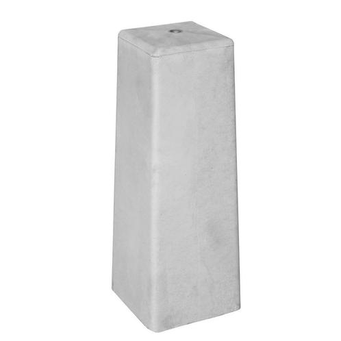 Betonpoer | wit/grijs | 15x15x50cm | aflopend, Tuin en Terras, Overkappingen, Nieuw, Ophalen