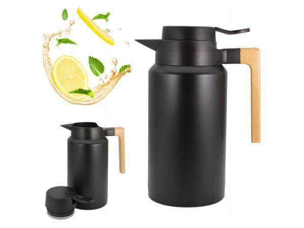 Veiling - Thermoskan 2.0L – Dubbelwandige RVS Isolatie - B, Huis en Inrichting, Keuken | Keukenbenodigdheden