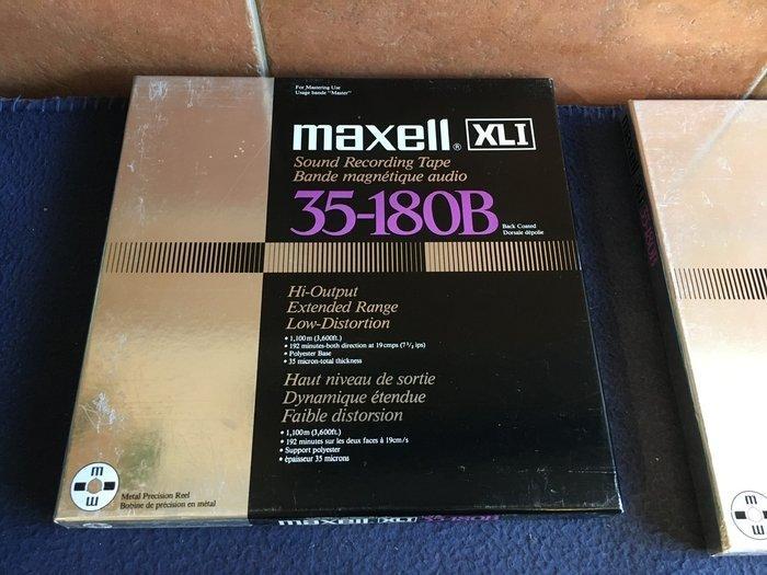 35-180B - 26 cm spoelen met tape - 1985, Audio, Tv en Foto, Radio's