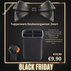 Tupperware Keukenorganiser Zwart Black Friday Sales, Huis en Inrichting, Keuken | Tupperware, Ophalen of Verzenden, Nieuw