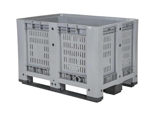 Kunststof palletbox 1089 F3T - 1200 x 800 x H 780 mm - 3, Doe-het-zelf en Verbouw, Kratten en Dozen, Nieuw, Ophalen of Verzenden