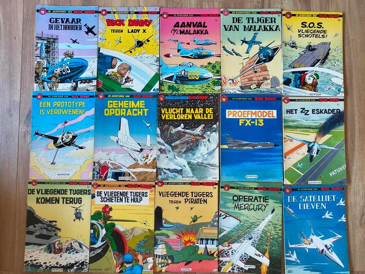 Buck Danny Strips - Charlier / Hubinon, Boeken, Stripboeken, Gelezen, Complete serie of reeks, Verzenden
