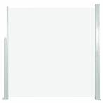 Uittrekbaar Tuinscherm Creme | OP = OP | Privacy & Windsc..., Tuin en Terras, Staal, 100 tot 150 cm, Nieuw, Ophalen of Verzenden