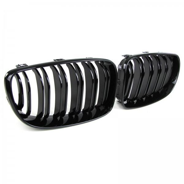 Grill Nieren BMW E81 / E82 / E87 / E88 Dubbel Spaak, Auto-onderdelen, Carrosserie en Plaatwerk, Ophalen of Verzenden