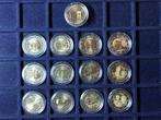 Luxemburg. 2 Euro 2004/2021 (13 monete) (Zonder
