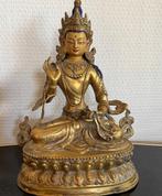 Tibetisch-boeddhistische bronzen sculptuur – Amoghapa