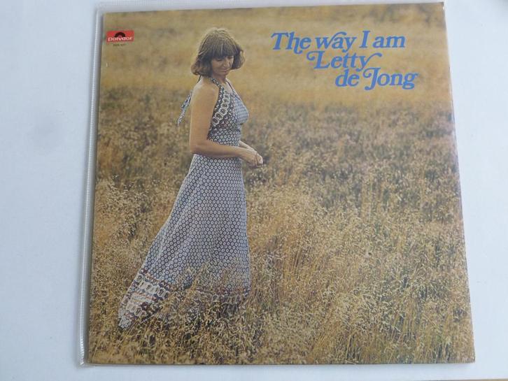 Letty de Jong - The way i am (LP) 2925027, Cd's en Dvd's, Vinyl | Nederlandstalig, Zo goed als nieuw, Verzenden