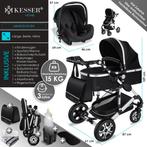 KESSER® 3 in 1 Kinderwagen - Wandelwagen - Kinderbuggy - Zwa, Verzenden, Nieuw