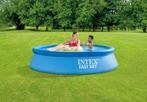 Intex Easy Set Opblaaszwembad Set - Ø 244 x 61 cm met, Nieuw