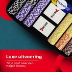 2dekans | 7DEUCE Pokerset - Starterset - 300 Chips - Kleed -, Ophalen of Verzenden, Zo goed als nieuw