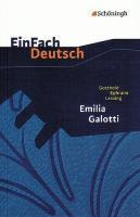 Emilia Galotti Ein Trauerspiel in funf Aufzuge 9783140222808, Zo goed als nieuw