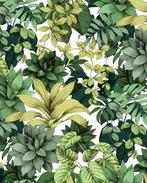 Outdoorstof Succulente Bladmotief, Nieuw, Overige kleuren