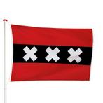 Vlag Amsterdam 40x60cm, Verzenden, Nieuw