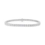 Armband - 18 karaat Witgoud - 9.18ct. tw. Diamant, Sieraden, Tassen en Uiterlijk, Armbanden, Nieuw