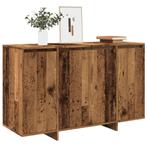 vidaXL Dressoir 120x41x75 cm bewerkt hout oud houtkleurig, Huis en Inrichting, Kasten | Dressoirs, Verzenden, Nieuw, Overige houtsoorten