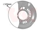 REMSCHIJF BESCHERMER VOOR TOYOTA AVENSIS VERSO 2001-2009, Ophalen of Verzenden, Nieuw