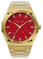 Paul Rich Star Dust II Gold Red SD207 horloge, Overige merken, Staal, Staal, Verzenden