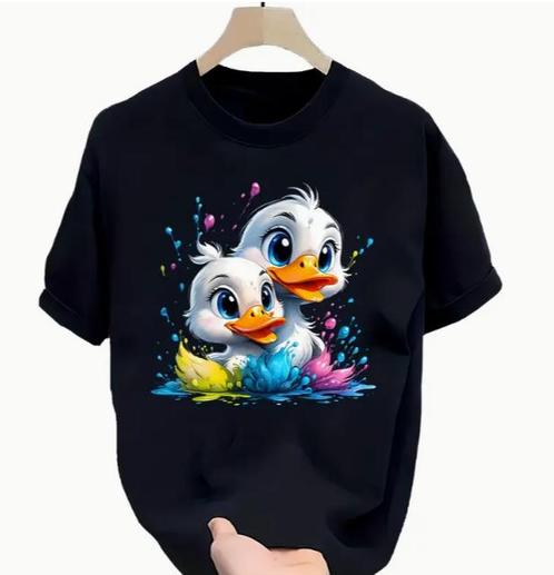 Heat-Transfer - Twee schattige eendjes - maak je eigen, Hobby en Vrije tijd, Overige Hobby en Vrije tijd, Verzenden