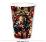 Party Bekers Halloween Circus Horror Clown (6st), Ophalen of Verzenden, Nieuw