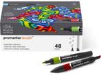 Winsor & Newton Brushmarker Set Essential Collection 48, Verzenden, Zo goed als nieuw
