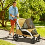 Hondenwagen, Opvouwbare Hondenbuggy Voor Grote Honden, Huisd, Verzenden, Nieuw