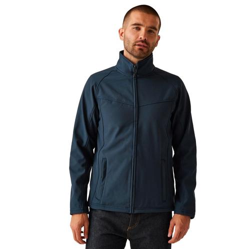 -24% Regatta  Regatta Heren uproar soft shell jas  maat 6XL, Kleding | Heren, Jassen | Zomer, Blauw, Nieuw, Verzenden