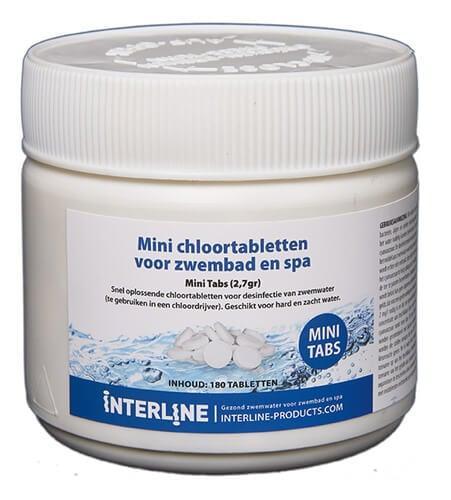 Interline Mini Quick chloortabletten 180 stuks, Tuin en Terras, Zwembad-toebehoren, Ophalen of Verzenden