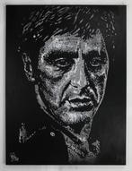 Scarface - Tony Montana - Al Pacino - Handpainted painting,, Nieuw