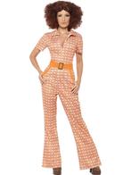 Authentieke 70s retro kostuum vrouw, Kleding | Dames, Carnavalskleding en Feestkleding, Nieuw, Ophalen of Verzenden