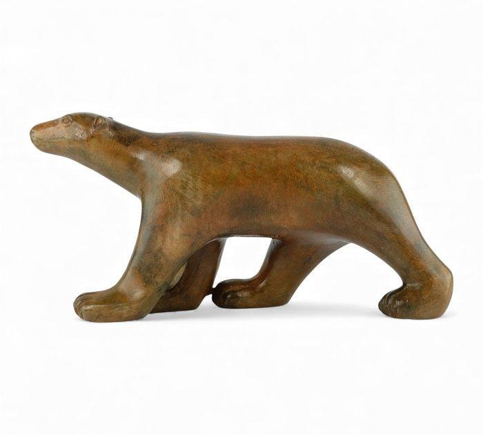 Pierre Chenet (XX-XXI) - sculptuur, Polar Bear - 34 cm in, Antiek en Kunst, Curiosa en Brocante