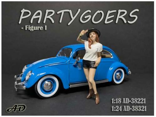 GSDCCad 00038321 1/24 Partygoers figure #1 (1:24, Figuren), Hobby en Vrije tijd, Modelbouw | Figuren en Diorama's, Nieuw, Ophalen of Verzenden
