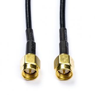 SMA kabel - Nedis - 2 meter (100% koper, Verguld), Computers en Software, Pc- en Netwerkkabels, Nieuw, Verzenden