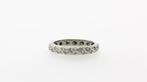 Witgouden alliance ring met diamant 14 krt, Sieraden, Tassen en Uiterlijk, Ringen, Verzenden, Zo goed als nieuw, Wit, Goud