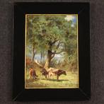 Romolo Leone (1895-1948) - Paesaggio di campagna con mucche
