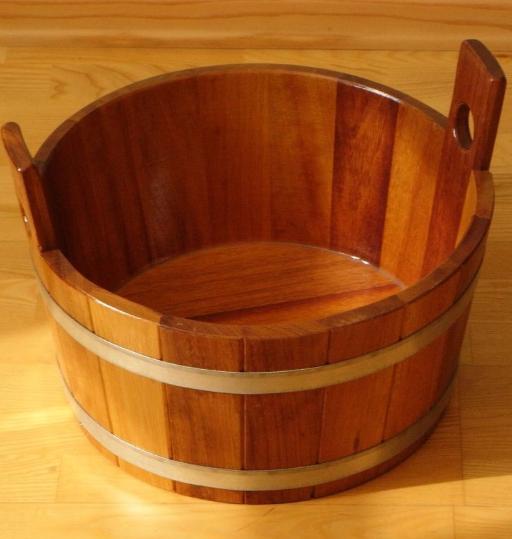 Voetenbak Kambala gelakt, Sport en Fitness, Sauna, Verzenden
